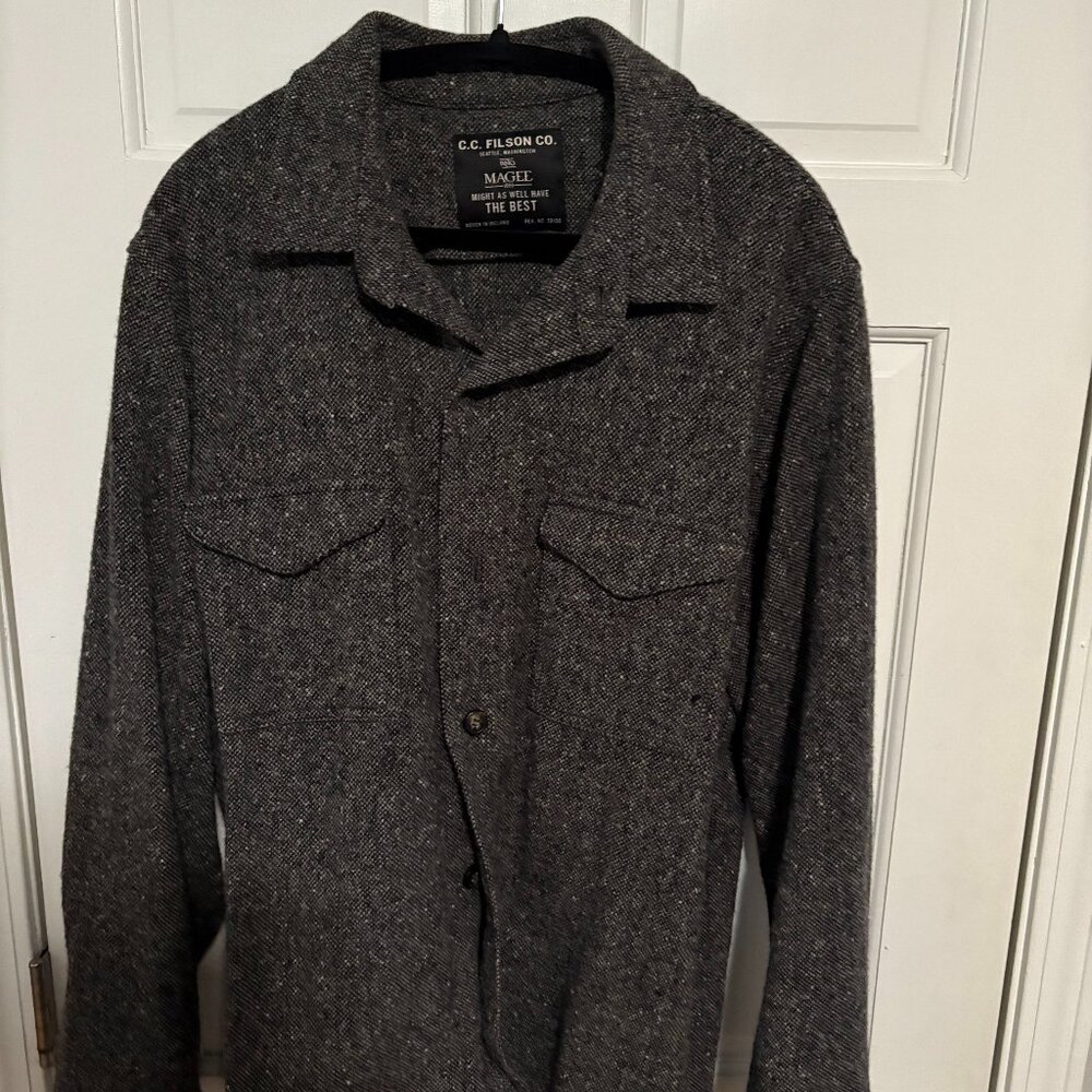 Filson tweed overshirt